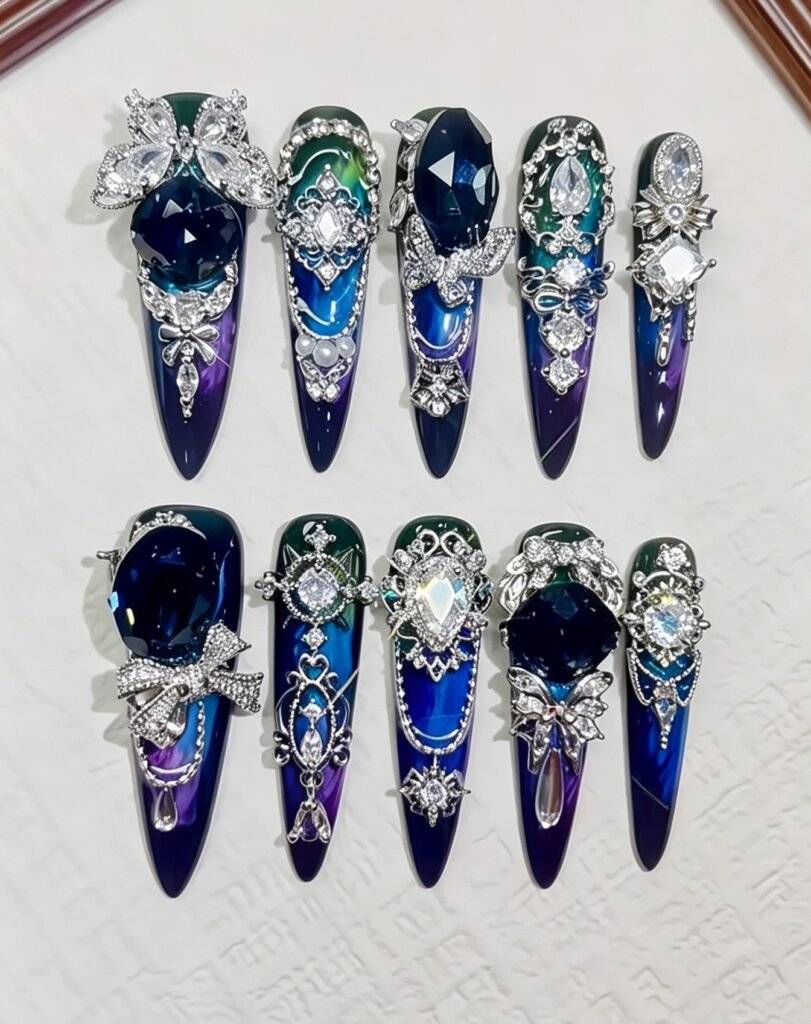 Rhinestone Nail Charms DIY Jewelry Accessories Multi Pack Options